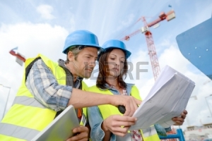 direttore dei lavori e l ingegnere di lavoro sul cantiere